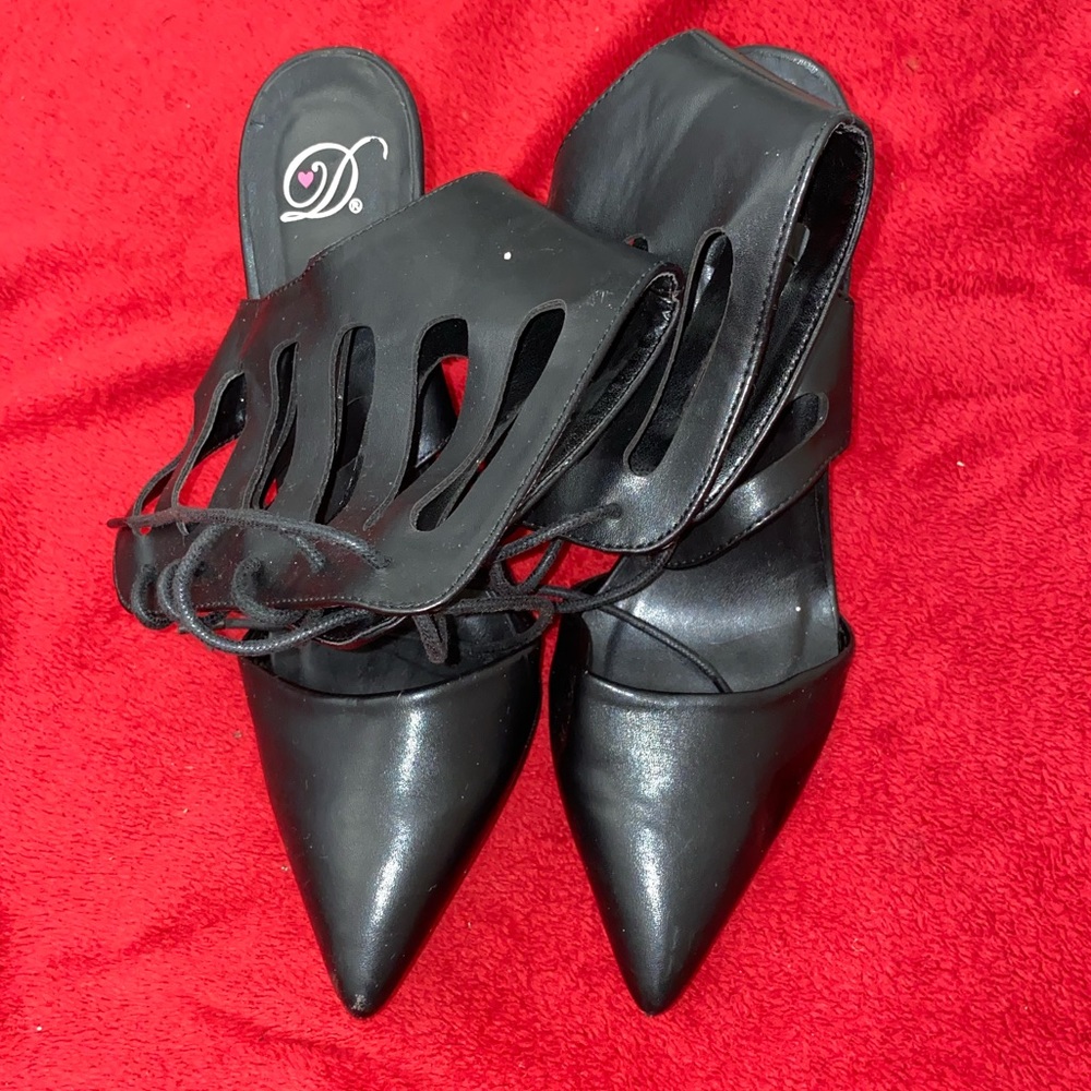 Lace Me Up Pumps - Picture 2 of 6
